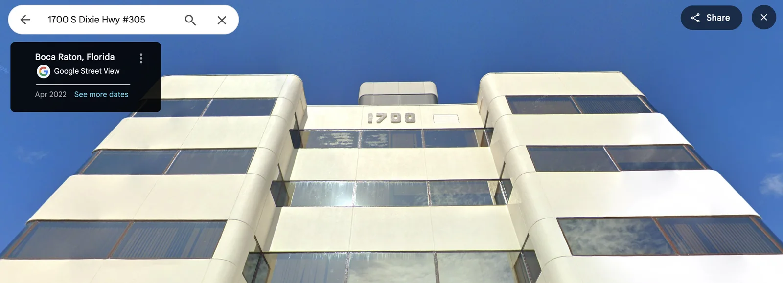 Tradeify Business Address on Google Maps