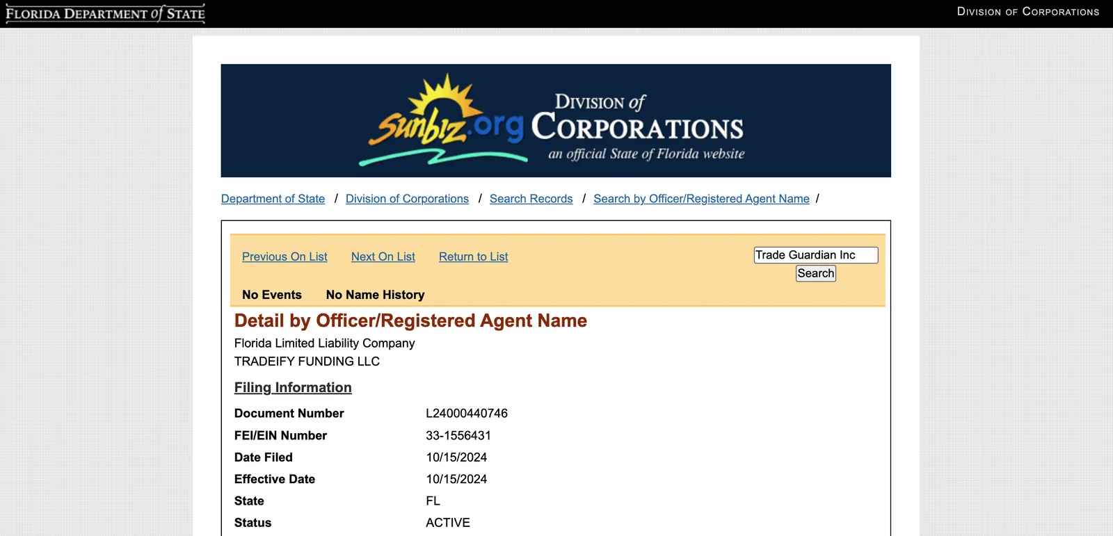 Tradeify Business Registration