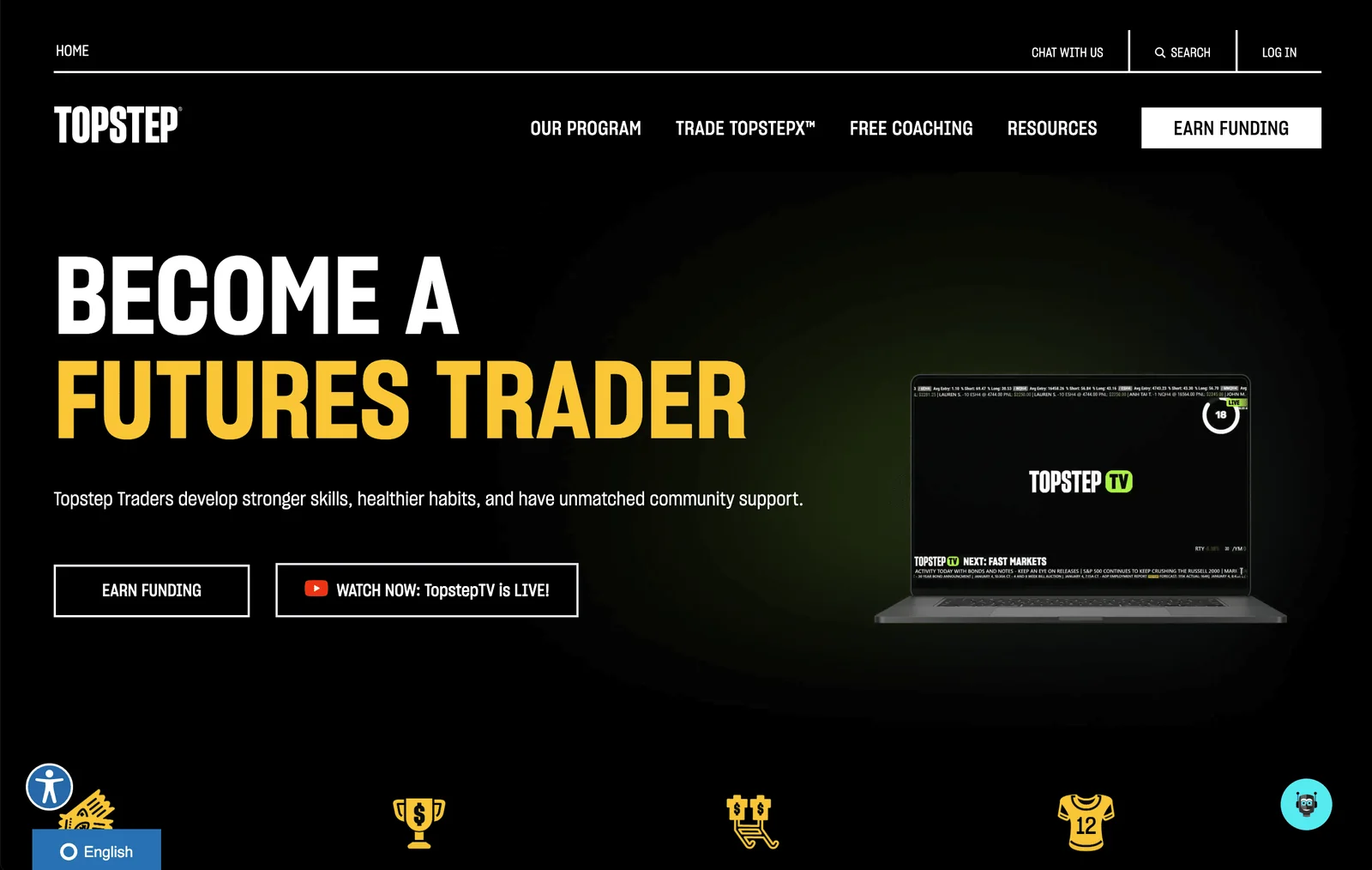 Topstep Homepage